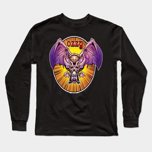 Ozzy in Flight Long Sleeve T-Shirt by Biomek